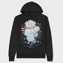 Daisy Flowers, Hanorac Oversize Barbati (Unisex)