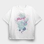 Daisy Flowers, Tricou Oversize Barbati (Unisex)