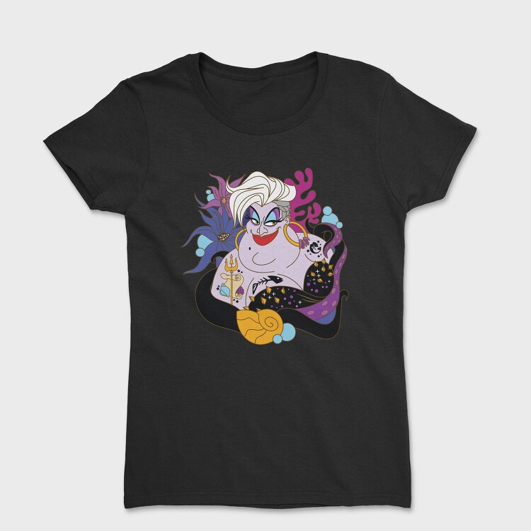 Villanas Disney Ursula D, Tricou Femei