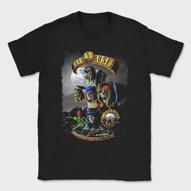 Guns N Roses 6, Tricou Barbati (Unisex)