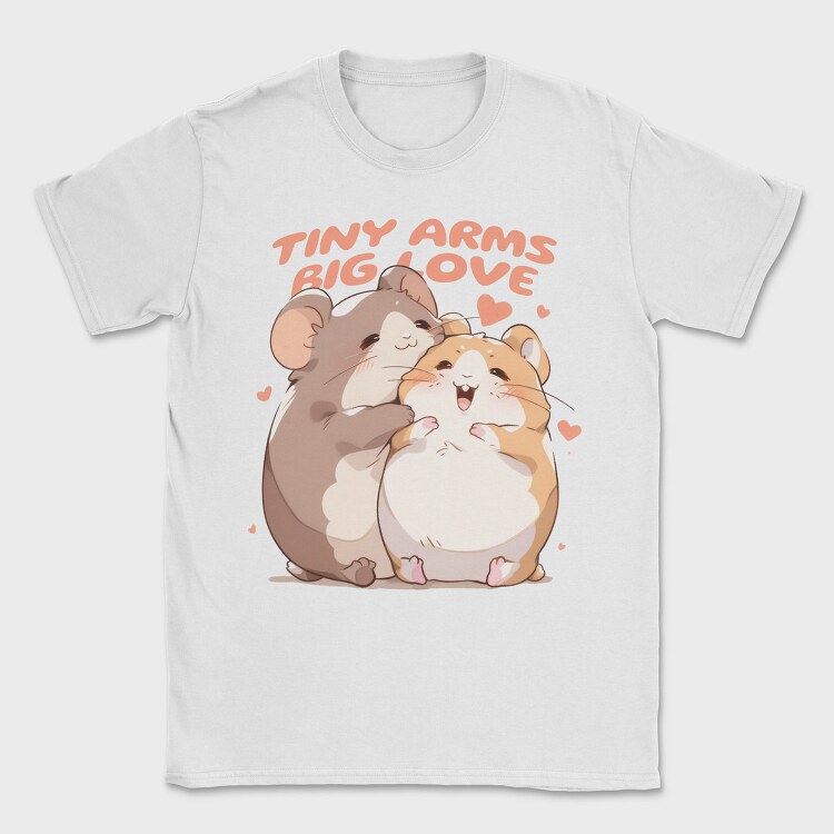 Cute Hamster Animal Friends Warm Hugs, Tricou Barbati (Unisex)