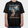 Yogi Bear, Tricou Oversize Barbati (Unisex)