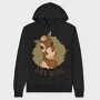 Cute Horse, Hanorac Oversize Barbati (Unisex)