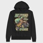 Awesome T Rex Monster Truck Dino School, Hanorac Oversize Barbati (Unisex)