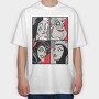 Villanas Disney Pop Art, Tricou Oversize Barbati (Unisex)