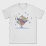 Cute Mouse Skating Mug, Tricou Barbati (Unisex)