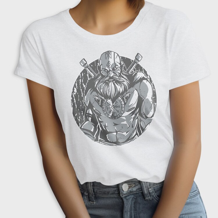 Viking Tattoo Crows, Tricou Femei