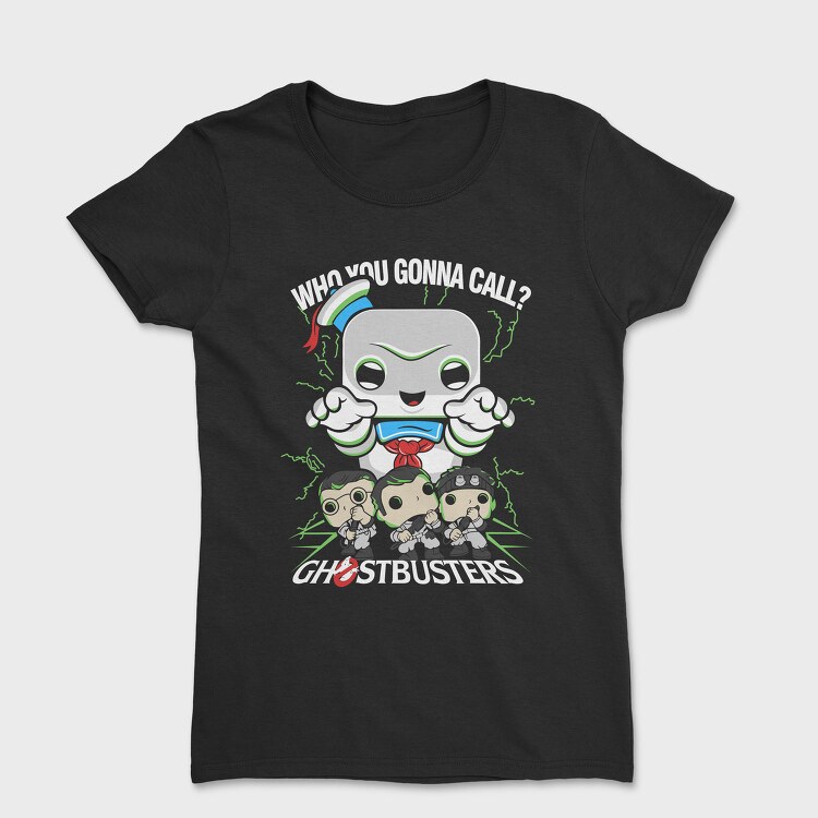 Who You Gonna Call Ghostbusters, Tricou Femei