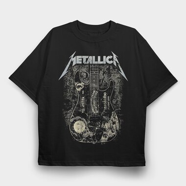 Metallica 4, Tricou Oversize Barbati (Unisex)