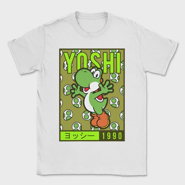 Yoshi Mario Bros, Tricou Barbati (Unisex)