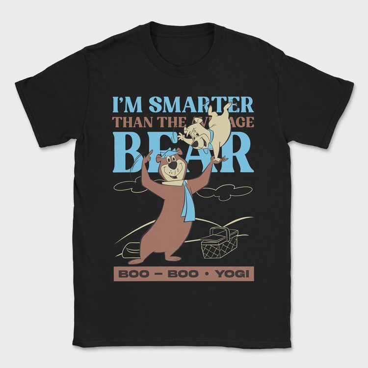 Yogi Bear, Tricou Barbati (Unisex)