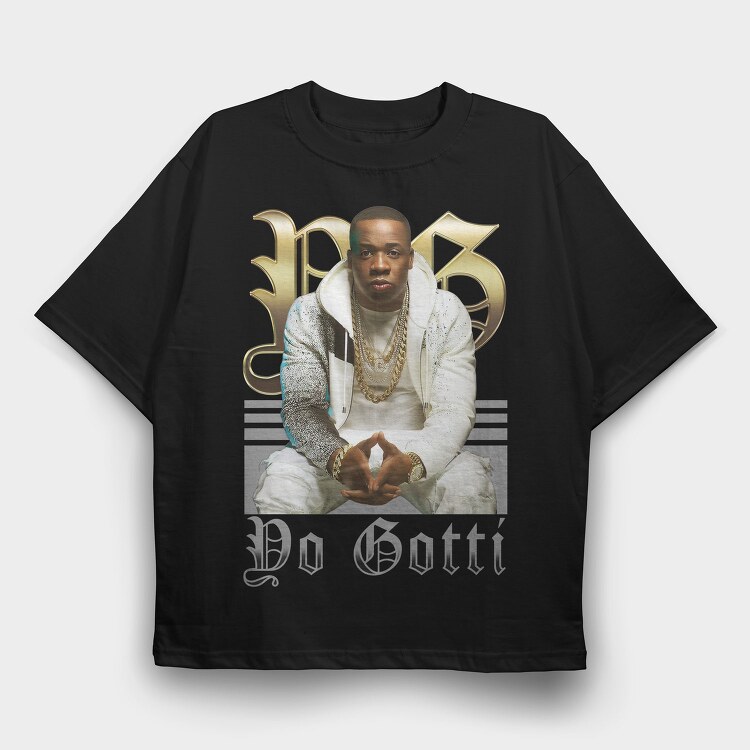 Yo Gotti, Tricou Oversize Barbati (Unisex)