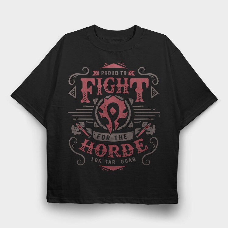 Warcraft 1, Tricou Oversize Barbati (Unisex)