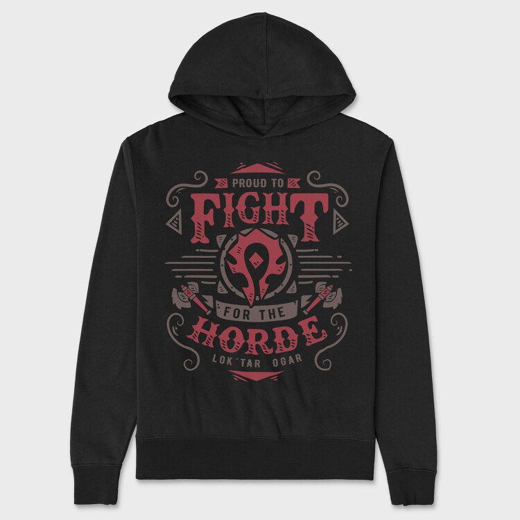Warcraft 1, Hanorac Oversize Barbati (Unisex)