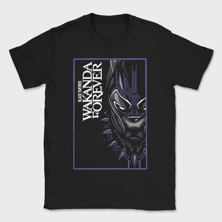 wakanda forever, Tricou Barbati (Unisex)