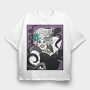 Villanas Disney Ursula C, Tricou Oversize Barbati (Unisex)