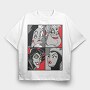 Villanas Disney Pop Art, Tricou Oversize Barbati (Unisex)