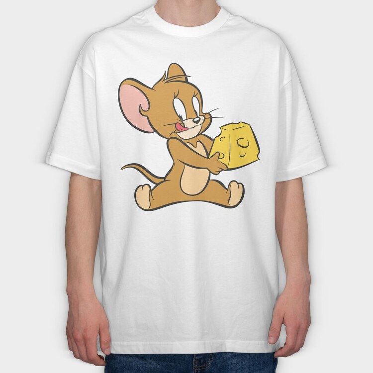 Tom and Jerry 7, Tricou Oversize Barbati (Unisex)