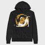 Cat Yoga, Hanorac Oversize Barbati (Unisex)