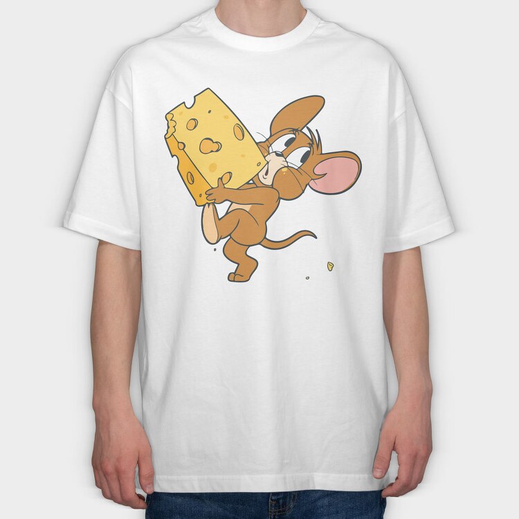 Tom and Jerry 9, Tricou Oversize Barbati (Unisex)