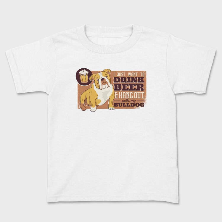 Beer & Bulldog, Tricou Copii