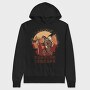 Big Foot Monster Hiking Sasquatch Sunset, Hanorac Oversize Barbati (Unisex)