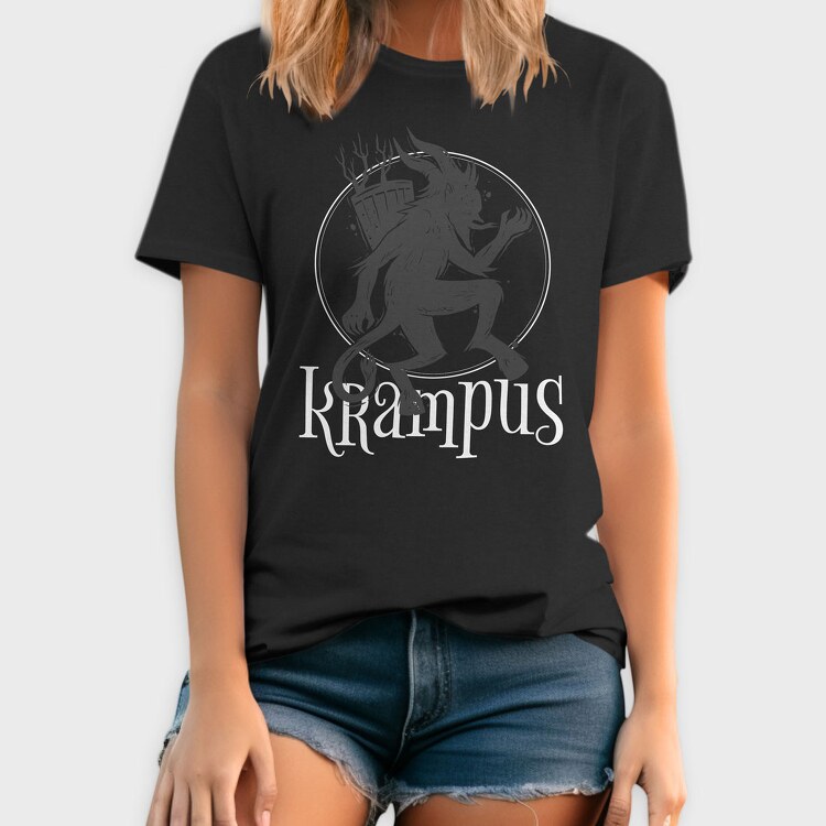 Krampus, Tricou Barbati (Unisex)