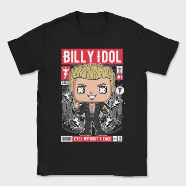 Billy Idol, Tricou Barbati (Unisex)