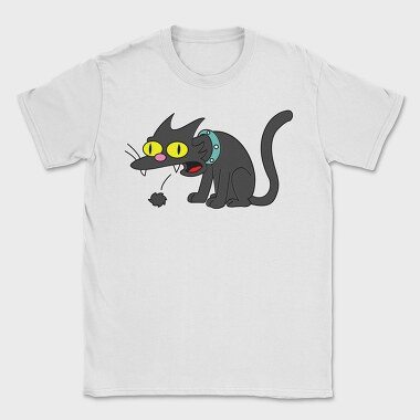 Vector Simpsons Cat, Tricou Barbati (Unisex)