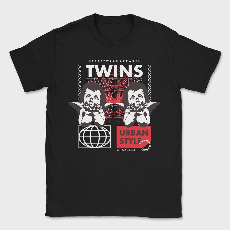 Twins 2, Tricou Barbati (Unisex)