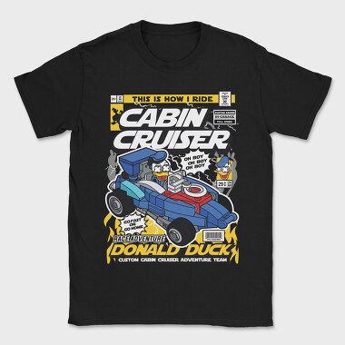 Donald Cabin Cruiser, Tricou Barbati (Unisex)