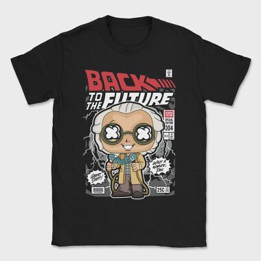 Dr Emmett Brown, Tricou Barbati (Unisex)