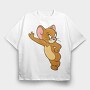 Tom and Jerry 6, Tricou Oversize Barbati (Unisex)