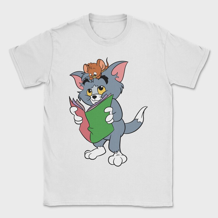 Tom and Jerry 25, Tricou Barbati (Unisex)