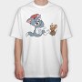 Tom and Jerry 23, Tricou Oversize Barbati (Unisex)