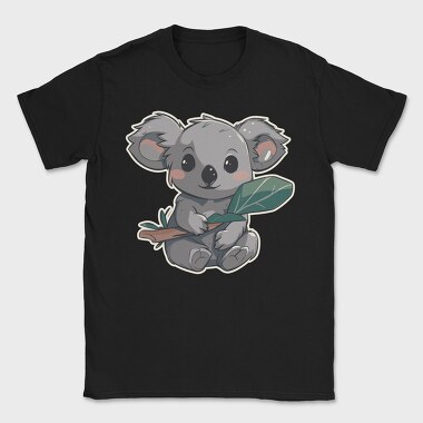 Cute Koala Australian Eucaliptus, Tricou Barbati (Unisex)