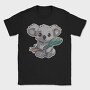 Cute Koala Australian Eucaliptus, Tricou Barbati (Unisex)