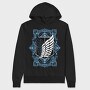 Attack on Titan 40, Hanorac Oversize Barbati (Unisex)