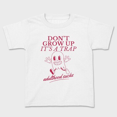 Adulthood Trap Adulthood Sucks Nc, Tricou Copii