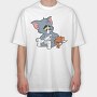 Tom and Jerry 22, Tricou Oversize Barbati (Unisex)