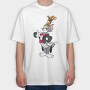Tom and Jerry 11, Tricou Oversize Barbati (Unisex)