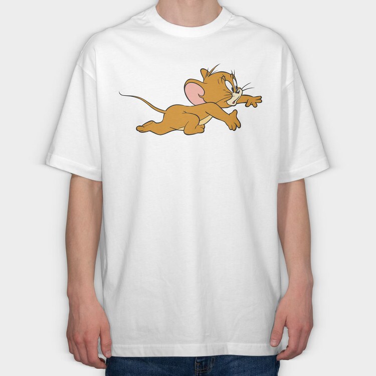 Tom and Jerry 16, Tricou Oversize Barbati (Unisex)