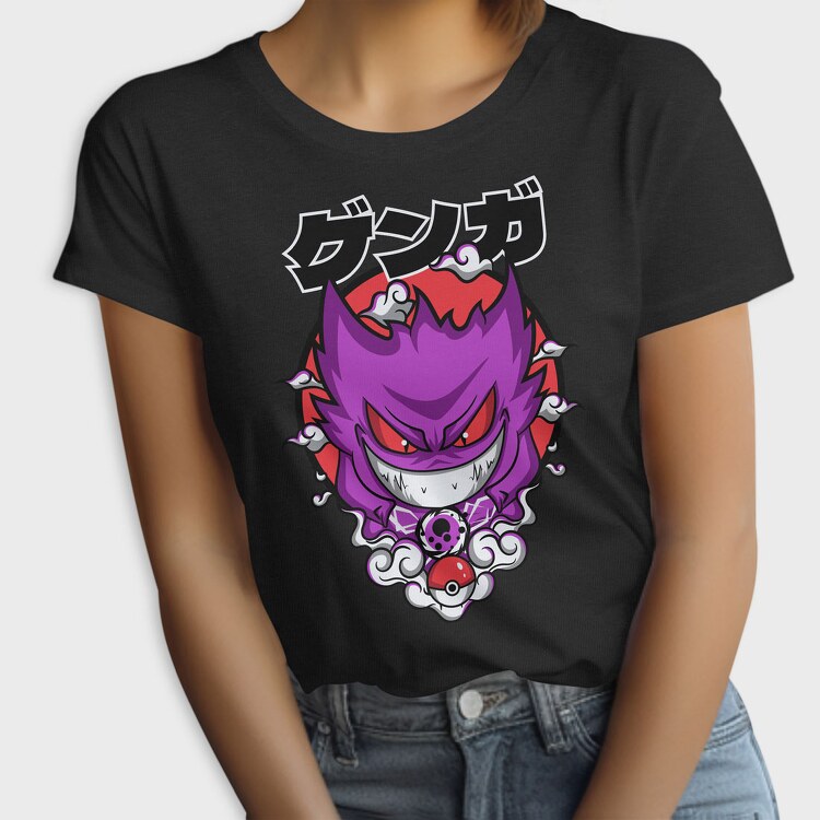 Menacing Gengar Pokemon, Tricou Femei