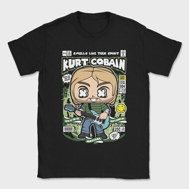 Kurt Cobain, Tricou Barbati (Unisex)