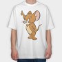 Tom and Jerry 15, Tricou Oversize Barbati (Unisex)