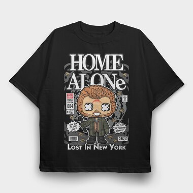 Marv Home Alone, Tricou Oversize Barbati (Unisex)