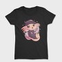 Cute Halloween Axolotl, Tricou Femei