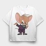 Tom and Jerry 20, Tricou Oversize Barbati (Unisex)
