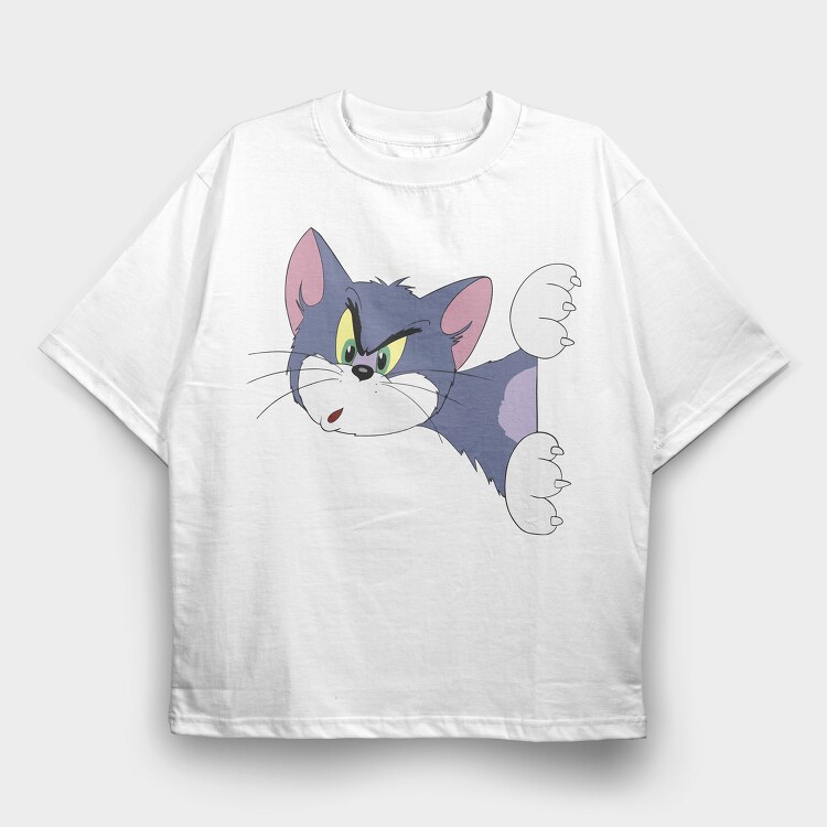 Tom and Jerry 13, Tricou Oversize Barbati (Unisex)