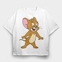 Tom and Jerry 10, Tricou Oversize Barbati (Unisex)